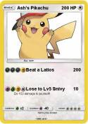 Ash's Pikachu Ash's Pikachu