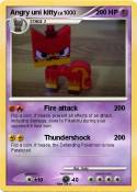 Angry uni kitty