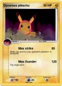 Dynamax pikachu Dynamax pikachu