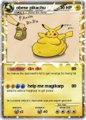 obese pikachu