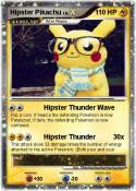 Hipster Pikachu