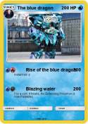 The blue dragon