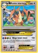 Kanto starters