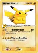 Master's Pikachu 3 Master's