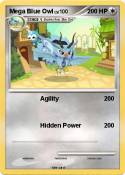 Mega Blue Owl
