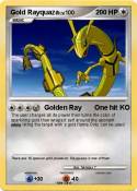 Gold Rayquaza