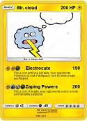 Mr. cloud