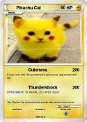 Pikachu Cat