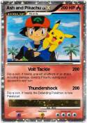 Ash and Pikachu