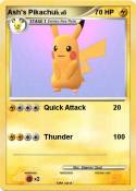 Ash's Pikachui