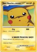 Sad Pikachu