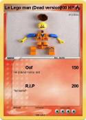 Le Lego man