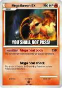 Mega flareon EX
