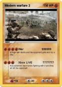 Modern warfare