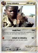 kony infantry