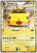 Pikachu car