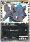 zorua lv X