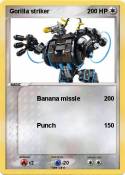 Gorilla striker