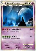 the wolf is
