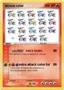 arceus color