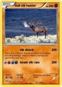 bull elk hunter