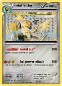metal raichu