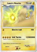 Caleb's Pikachu