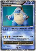 Mega blastoise