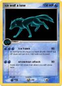ice wolf a lone