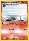 Mega primal grondon Mega primal