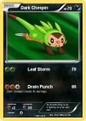 Dark Chespin Dark Chespin
