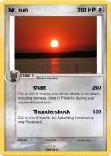 Mr. sun