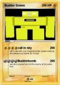 Budder Golem