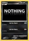 nothing