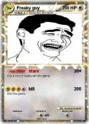 Freaky guy