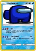 blue imposter