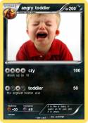 angry toddler