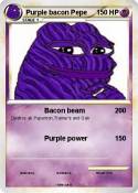 Purple bacon Pepe Purple bacon