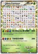 Beta Pokémon