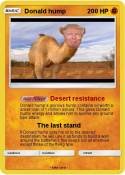 Donald hump