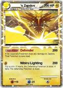 _____'s Zapdos