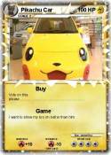 Pikachu Car