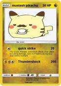 mustash pikachu