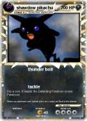 shawdow pikachu