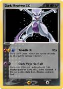 Dark Mewtwo EX