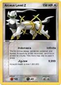Arceus Level Z 
