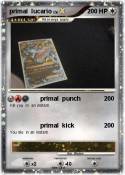 primal lucario