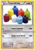 mega shit bag