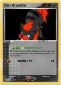 Dark Growlithe