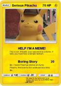 Serious Pikachu